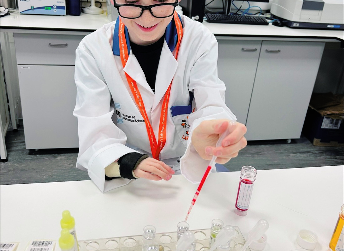 Creating fake blood samples